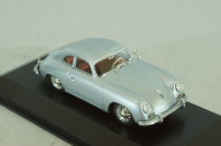 Porsche 356 Stuttgart Coupe 1948, silver, 400065020, Minichamps 1:43