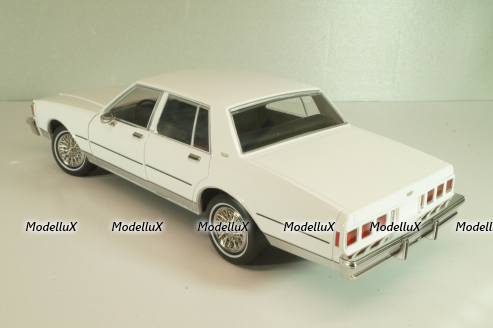 Chevrolet Caprice Classic 1980, from movie A-Team, white, 19109, Greenlight 1:18