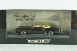 Mercedes 190 SL Cabriolet 1955 black, 430033139, Minichamps 1:43