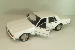 Chevrolet Caprice Classic 1980, from movie A-Team, white, 19109, Greenlight 1:18