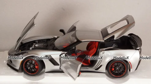 Chevrolet Corvette C7 Z06 blade silver, 71258, Auto Art 1:18