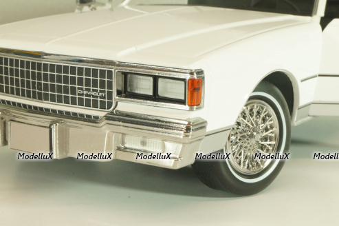 Chevrolet Caprice Classic 1980, from movie A-Team, white, 19109, Greenlight 1:18