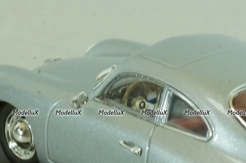 Porsche 356 Stuttgart Coupe 1948, silver, 400065020, Minichamps 1:43