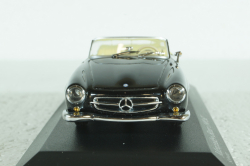 Mercedes 190 SL Cabriolet 1955 black, 430033139, Minichamps 1:43