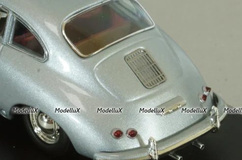 Porsche 356 Stuttgart Coupe 1948, silver, 400065020, Minichamps 1:43