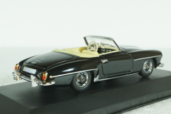 Mercedes 190 SL Cabriolet 1955 black, 430033139, Minichamps 1:43