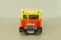 Зис-8 автобус, красно/желтый, Наши Автобусы №9, Modimio 1:43 На запчасти!