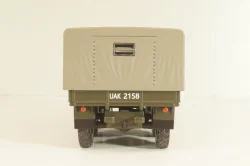 Урал-375Д бортовой с тентом, хаки, PRLLG030, Kultowe ciezarowki №30, Deagostini 1:43