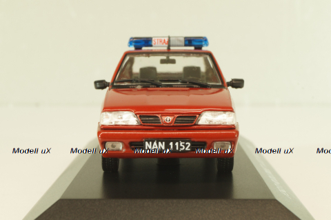 Polonez ATU Plus Straz, fire engine, red,  DeAgostini Legendy FSO #80, 1:43 