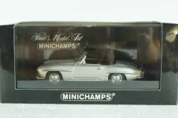 Mercedes 190 SL Cabriolet 1955 silver metallic, 430033151, Minichamps 1:43, Уценка!