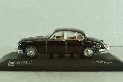 Jaguar MKII 1959, black,430130604, Minichamps 1:43