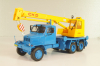 Praga V3S AD 080 1953, crane, blue/yellow, PRLLG072, Kultowe ciezarowki №72, Deagostini 1:43