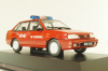 Polonez ATU Plus Straz, fire engine, red,  DeAgostini Legendy FSO #80, 1:43 