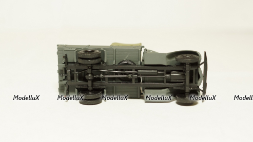 Ford 917 борт с инвентарем, Германия, серый, Herpa/КУМ 1:87 