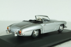 Mercedes 190 SL Cabriolet 1955 silver metallic, 430033151, Minichamps 1:43, Уценка!