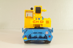 Praga V3S AD 080 1953, crane, blue/yellow, PRLLG072, Kultowe ciezarowki №72, Deagostini 1:43