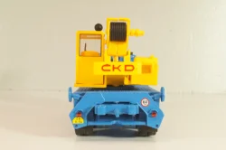 Praga V3S AD 080 1953, crane, blue/yellow, PRLLG072, Kultowe ciezarowki №72, Deagostini 1:43