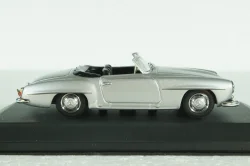 Mercedes 190 SL Cabriolet 1955 silver metallic, 430033151, Minichamps 1:43, Уценка!