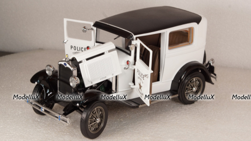 Ford Model A Tudor, West Virginia Police 1931, SUN6108, SunStar 1:18