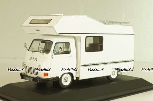 Star Autostar 350 (Renault Estafette) 1979, white, HPC006, Hachette Passion Camping-Cars #6, 1:43