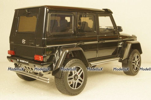 Mercrdes G500 4x4² concept, black, ALM820202, Almost Real 1:18