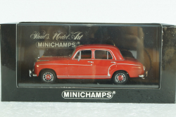 Mercedes 220 S (W180) 1956 red, 430033004, Minichamps 1:43