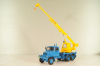 Praga V3S AD 080 1953, crane, blue/yellow, PRLLG072, Kultowe ciezarowki №72, Deagostini 1:43