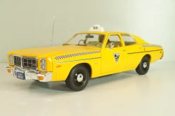 Dodge Monaco Taxi 1978, from movie Rocky III, yellow, 19111, Greenlight 1:18 Уценка!