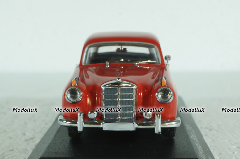 Mercedes 220 S (W180) 1956 red, 430033004, Minichamps 1:43