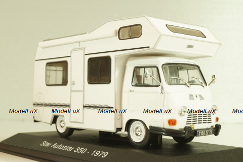 Star Autostar 350 (Renault Estafette) 1979, white, HPC006, Hachette Passion Camping-Cars #6, 1:43