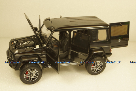 Mercrdes G500 4x4² concept, black, ALM820202, Almost Real 1:18
