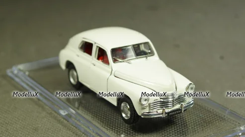 Mercedes 220 S (W180) 1956 red, 430033004, Minichamps 1:43
