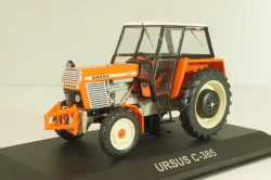 Ursus C-385 1969, orange, Kultowe Traktory #5, Hachette 1:43 На запчасти!