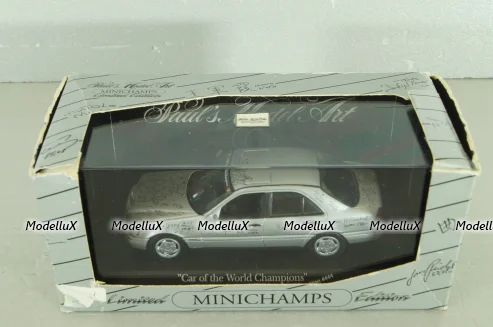 Mercedes C180 (W202) car of the World Champions, Stuttgart 1993, 430032105, Minichamps 1:43 Уценка!