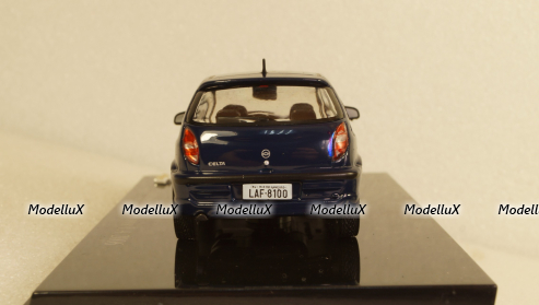 Chevrolet Celta Super 1.4 2006 blue, Altaya 1:43