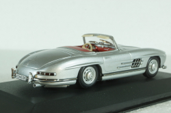 Mercedes 300 SL Roadster 1959 silver metallic, 400039030, Minichamps 1:43