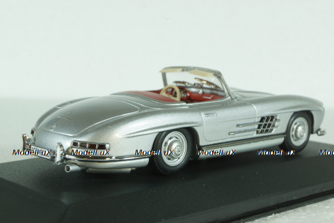 Mercedes 300 SL Roadster 1959 silver metallic, 400039030, Minichamps 1:43