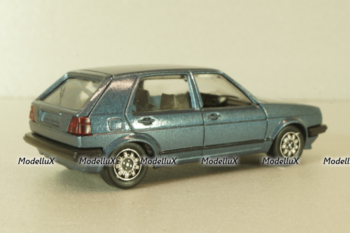 Volkswagen Golf II 1983, blue, Schabak 1:43