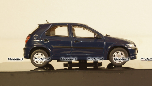 Chevrolet Celta Super 1.4 2006 blue, Altaya 1:43