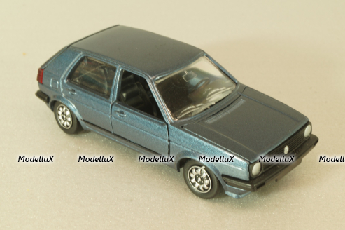 Volkswagen Golf II 1983, blue, Schabak 1:43