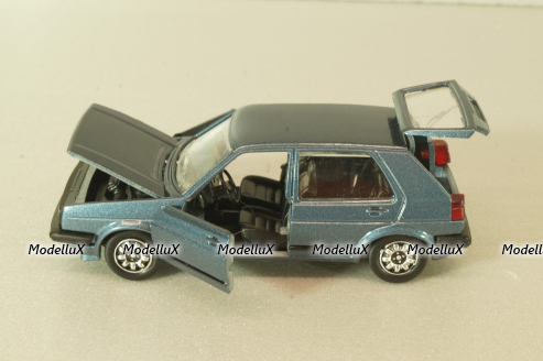 Volkswagen Golf II 1983, blue, Schabak 1:43