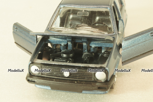 Volkswagen Golf II 1983, blue, Schabak 1:43