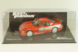 Mazda RX-7 FD (Toretto) 1993, Forsage, red, Fast & Furious #14, Altaya 1:43