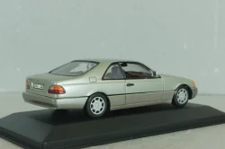 Mercedes-Benz 600 SEC (C140) 1992, silver, 32602, Minichamps 1:43