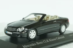 Mercedes CLK Cabriolet (A209) black, 400031430, Minichamps 1:43