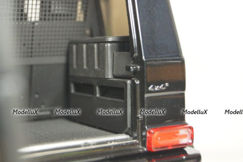 Mercrdes G500 4x4² concept, black, ALM820202, Almost Real 1:18