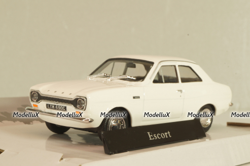 Ford Escort MKI 1967, white, Cararama 1:43
