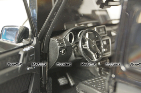 Mercrdes G500 4x4² concept, black, ALM820202, Almost Real 1:18