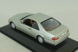 Mercedes-Benz 600 SEC (C140) 1992, silver, 32602, Minichamps 1:43