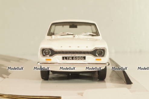 Ford Escort MKI 1967, white, Cararama 1:43